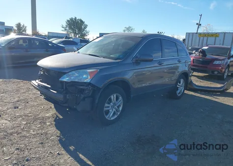 2010 Honda Cr-V Ex-L from USA, damaged, VIN 5J6RE4H76AL087740